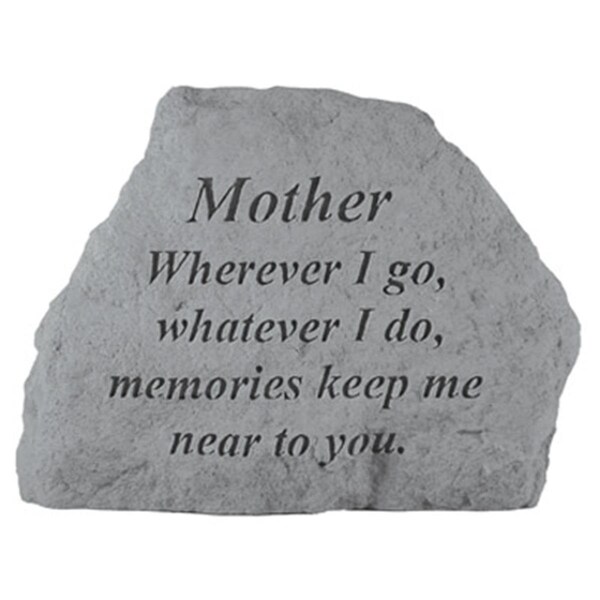 Berry Kay - Inc. Mother Wherever I Go-Whatever I Do - Memorial - 6.5 Inches x 4.75 Inches 16420 - main